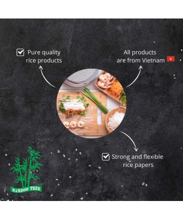 BAMBOO TREE Rice Vermicelli 400g - Authentic Thai Noodles for Delicious Asian Cuisine - Buy Online on SooperMarket.com