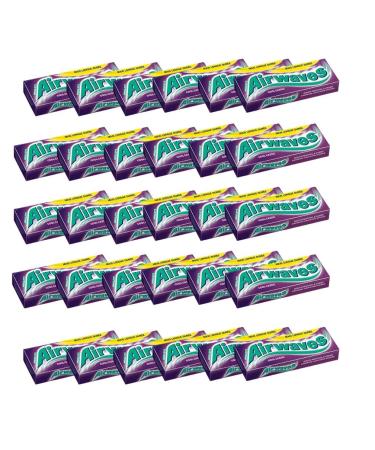 30 x 10pk Blackcurrent Flavour Chewing Bubble Gum Fruity Sweet Snack