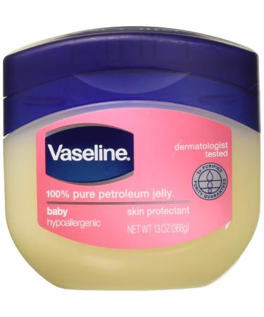 Vaseline Baby Petroleum Jelly 13 fl oz - Buy Packs and SAVE (Pack of 4)