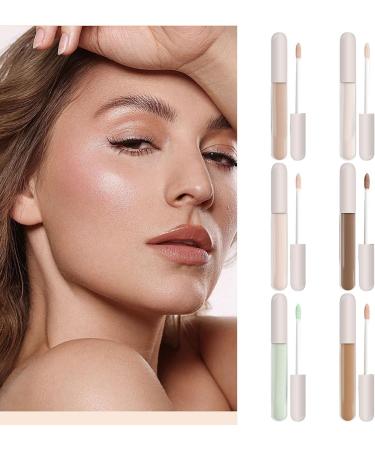 6 Color Concealer Face Body Lasting Full Coverage Concealer For Dark Circles(10ML) Eye Stick Coverage Moisturising Water-proof Long Lasting Strong Under Eye (A One Size) 1 count (Pack of 1) A - Buy Online on SooperMarket.com