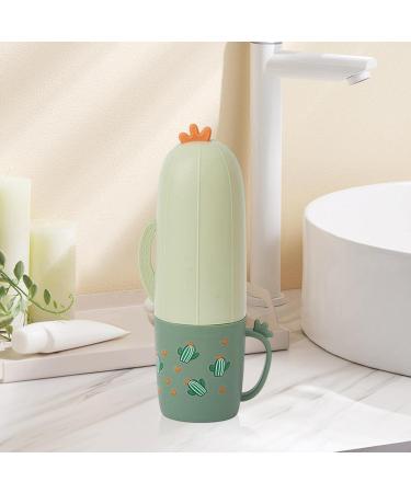 Buy Magideal 5x Travel Toothbrush Cup Set - Portable Toothpaste Holder & Cute Raccoon Towel Storage Box for Travel - Perfect for On-the-Go Use! - Buy Online on SooperMarket.com