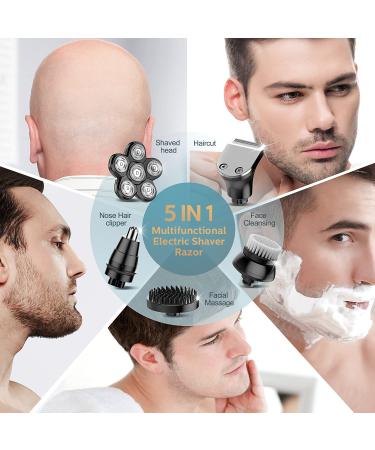 Dynabliss 6 in 1 Electric Head Shaver for Men & Women - Multifunctional Grooming Kit, Cordless & USB Rechargeable - Buy Online on SooperMarket.com