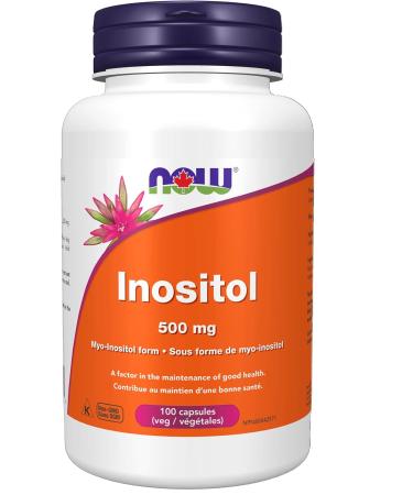 NOW Acetyl L-Carnitine 500mg 100 vcaps and NOW Inositol 500mg 100 vcaps - Buy Online on SooperMarket.com