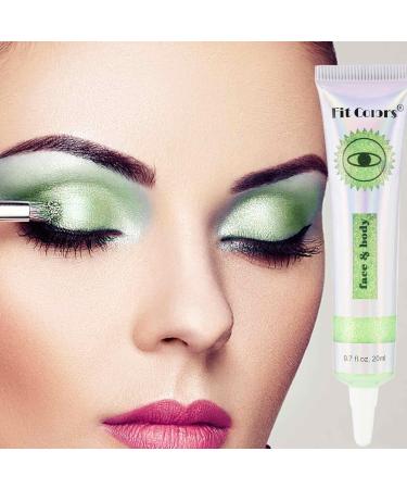 9 Color Glitter Eyeshadow - High Color Rendering Cream Eye Shadow | Stage Shimmer Eye Shadow Cosmetics Kit Puchen 05 - Buy Online on SooperMarket.com