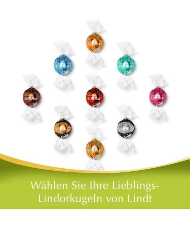 Lindt Lindor Pistachio Chocolate Balls - 137g Bag | 10 Whole Milk Chocolate Pralines | Perfect Gift for Chocolate Lovers - Buy Online on SooperMarket.com