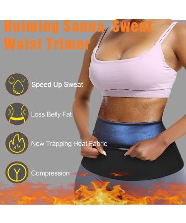 Huiming Sauna Suit Waist Trimmer for Women - Lower Belly Fat Plus Size Large-X-Large - Buy Online on SooperMarket.com