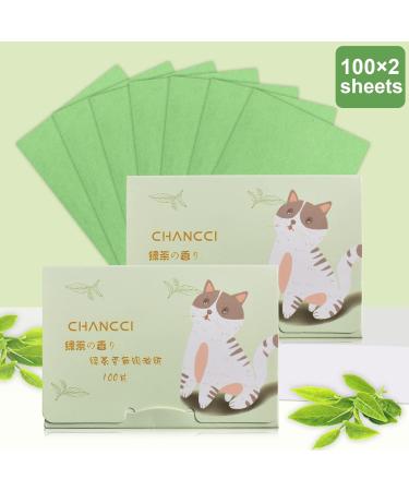 Rapidbok Blotting Paper - 200 Leaves Oil Control Sheets for Oily Skin Care | Green Face Oil Absorbing Towels - Buy Online on SooperMarket.com