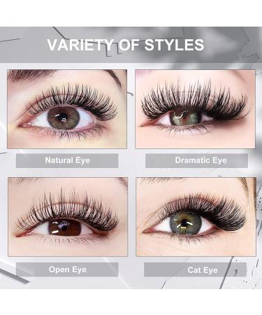 Higu Classic Eyelash Extensions 0.15mm CC Mix 8-15mm Tray - Premium Silk Lash Extensions for Professional Salon Use - Buy Online on SooperMarket.com
