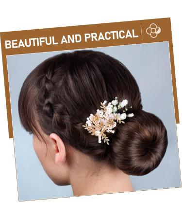 ABOOFAN Hair Combs for Women Decorative Hair Comb Wedding Hair Combs for Wedding Fairy Jewelry for Women Wedding Hair Clip Decorative Hair Comb Accessories Zinc Alloy Bride Dress - Buy Online on SooperMarket.com