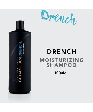 Sebastian Drench Shampoo 33.8 fl oz - Hydrating Formula - Pack of 1 - Buy Online on SooperMarket.com
