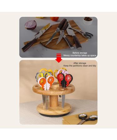 Grooming Shear Holder Shear Organizer for Groomers Shear Stand for Grooming Tools Hair Brush Holder Round Scissor Case Grooming Barber Tools Holder for Hair Styling Accessories - Buy Online on SooperMarket.com