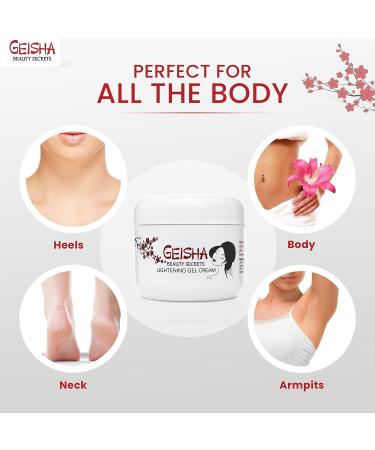 Geisha Kojic Acid Cream - 1.7 fl oz - Dark Spot Remover for Face, Body & Hands - Hyperpigmentation Treatment with Glycolic Acid - Buy Online on SooperMarket.com