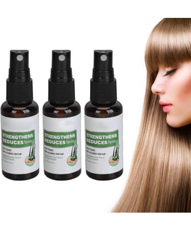 3Pcs x 30ml Strengthens Hair Spray Hair Tonic Dense Hair Repair - Deep Nourish Repair Reduces Frizzy - Buy Online on SooperMarket.com
