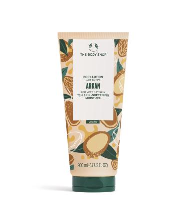 The Body Shop Argan Body Lotion  For Very Dry Skin  Vegan  200ml