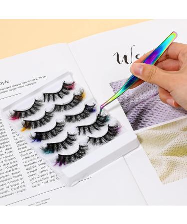 3Pcs Eyelash Extension Tweezers Set - Straight & Curved Styles for Classic Individual Extensions - Buy Online on SooperMarket.com