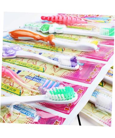Shop Minkissy 24 pc Eco-Friendly Caricature Rabbit Toothbrushes for Kids - Lightweight Bristle Tooth Cleaning Brushes - Buy Online on SooperMarket.com