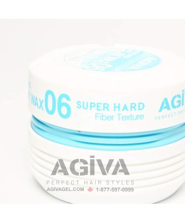 Agiva Hair Styling Fiber Clay Wax 06 - Medium Hold & Natural Finish | 6oz - International Shipping Available - Buy Online on SooperMarket.com