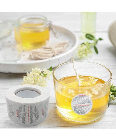 Goiio 1500 Pcs Candle Warning Labels - Candle Safety Stickers for DIY Candle Making - 1.5inch White Jar Container Stickers - Buy Online on SooperMarket.com