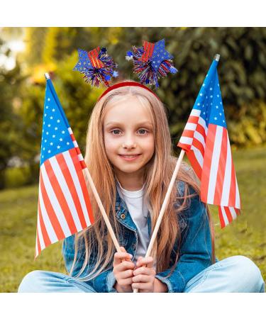 BELSITA 4th of July USA Flag Star Head Bopper Hair Band - Patriotic Theme Party Supplies for Adults & Kids - Buy Online on SooperMarket.com