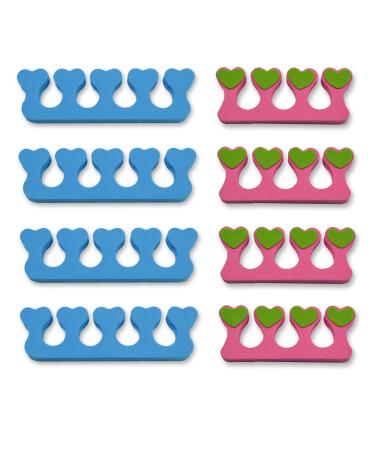 K-Pro Toe Spreader Finger Spreader Set 8 Pieces Spacer Nails Painting Aid