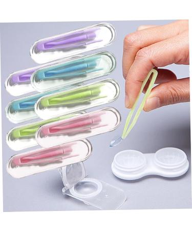 8PCS Contact Lens Remover Portable Contact Lenses Applicator with Tweezers and Storage Case Contact Lenses Applicator Tool Reusable Eye Contact Remover Tool for Daily Use Colorful. - Buy Online on SooperMarket.com
