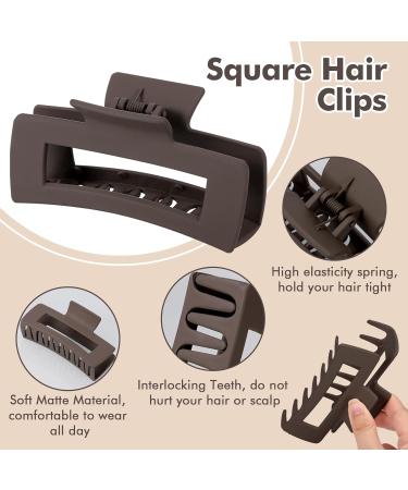 Huiguli Hair Clips Set - 12 Non-Slip Floral Hair Styling Accessories for Women & Girls - Perfect for All Hair Types - Buy Online on SooperMarket.com