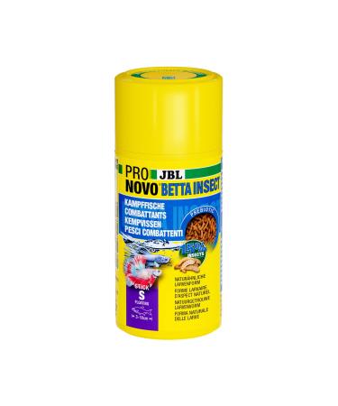 JBL Pronovo Betta Insect Stick Food for Battle Fish of 3-10 cm fish feed sticks click dose size S 100 ml 1 piece (1 Pack)