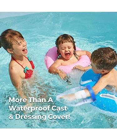 Bandage Protector Waterproof Arm Cast Cover for Shower Bath Durable Reusable Sleeve Bag Cover Pediatric ArmWound Burn Hands Wrists Fingers - Buy Online on SooperMarket.com