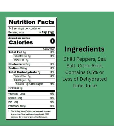 Tajin Seasoning Clasico With Lime 142g Tub (Pack of 2) Authentic Mexican Flavouring - Buy Online on SooperMarket.com