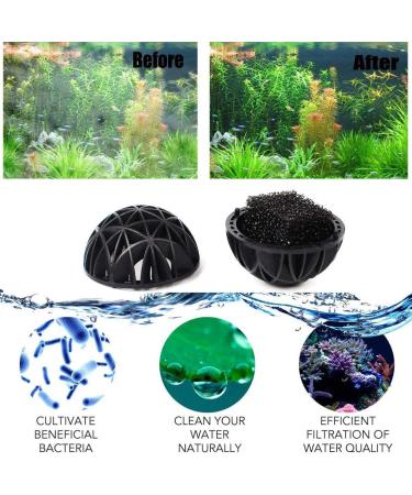 OSATNB 100 Bioco Balls for Ultra Quiet 4-in-1 Aquarium Filter | Best for 500-1800L/h - Improve Your Aquarium s Filtration - Buy Online on SooperMarket.com