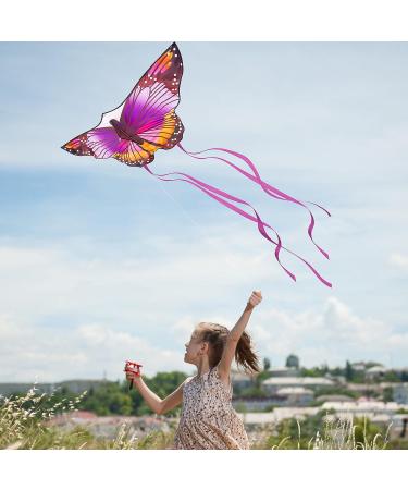 Crogift 3 Pack Large Kites - Butterfly Delta Dragonfly - Easy to Fly for Adults and Kids - Outdoor Game Activities - Easter and Festival Gifts - Buy Online on SooperMarket.com