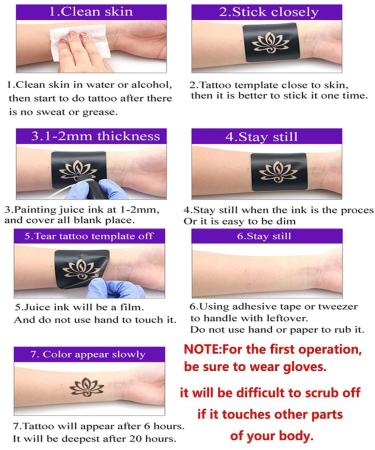 Flower Beauty Brow Vixen Tattoo Effect Stain - Blonde | Smudge Proof, 12 Hr Wear Brow Makeup with Aloe Vera & Vitamin E - Buy Online on SooperMarket.com