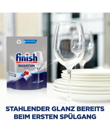 Finish Quantum All in 1 Dishwasher Caps XXL Pack 49 Caps - Buy Online on SooperMarket.com
