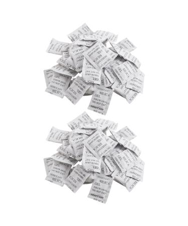 Pyatofly 100pcs Silica Desiccant Desiccant Moisture Absorber Pouch Bags