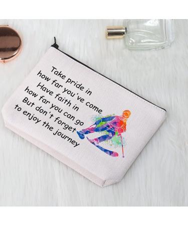 BNQL Skiing Gifts | Women's Skiing Bag & Cosmetics Organizer | Perfect for Ski Lovers & Teams - Buy Online on SooperMarket.com