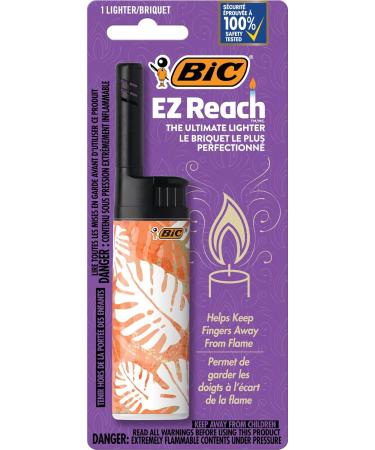 BIC EZ Reach Candle Lighter The Ultimate Lighter with Wand for Candles Home Decor Designs 12-Pack Of 1-Count Lighters - Buy Online on SooperMarket.com