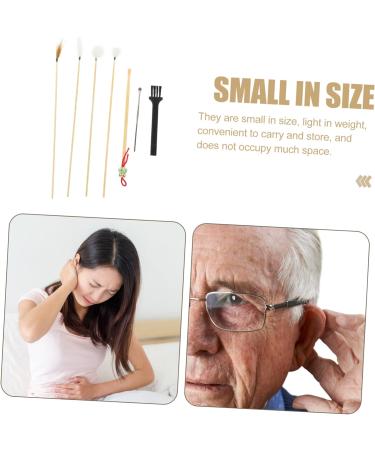 Ear Cleaning Kit - Bamboo Ear Pick Set for Ear Wax Removal | Spiral Cleaner and Ear Picker Tool Set - Buy Online on SooperMarket.com