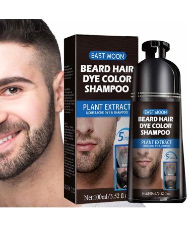 Beard Color Shampoo for Men - 100ml Organic Gray Beard Remover & Care - Buy Online on SooperMarket.com