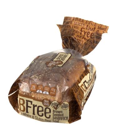 BFree Seeded Brown Gluten-Free Sandwich Bread - Vegan, Soy-Free, Egg-Free, Nut-Free, Dairy-Free, Kosher - 14.11 Oz (Pack of 3) - Buy Online on SooperMarket.com