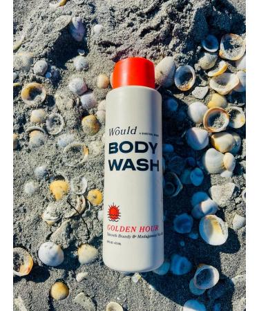 Golden Hour Men's Body Wash (16 oz) - Hydrating Soap for Dry Skin - Moisturizing Cleansing Skincare - Barstool Sports Brand - Brandy and Vanilla Scent - Gift for Men - Buy Online on SooperMarket.com