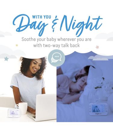 Angelcare AC327 Baby Monitor with Camera, Night Vision & Temperature Sensor Pad - Buy Online on SooperMarket.com