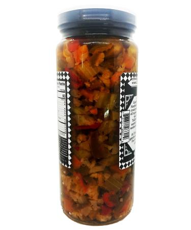 Gourmet Mild Giardiniera Hand Made In Olive Oil - Buy Online on SooperMarket.com