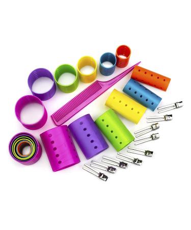 Conair Hair Rollers Magnetic Hair Curler Set - 75-Piece Set with Comb and Clips - Buy Online on SooperMarket.com