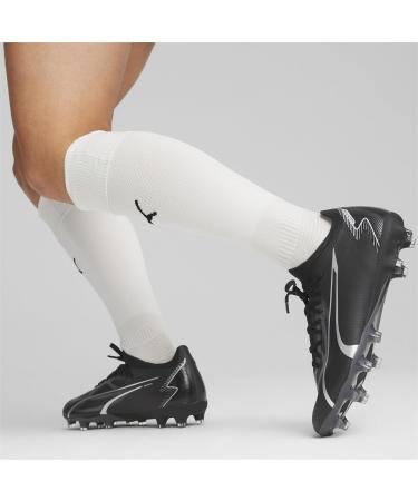 PUMA Men's Ultra Match FG/AG Football Shoe | Size 43 EU | Puma Black/Asphalt - International Shipping Available - Buy Online on SooperMarket.com