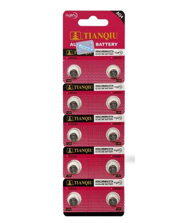 Tianqiu 10PCS Ag4 Lr626 377 Sr626Sw Alkaline Battery