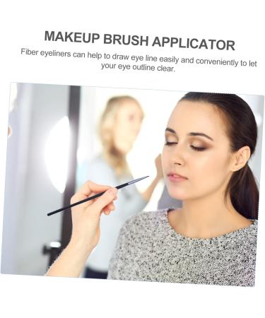 Healeved 4pcs Fine Eyeliner Brush Eyebrow Liner Brush Eyeshadow Cosmetic Eye Wand Lip Liner Fiber - Buy Online on SooperMarket.com