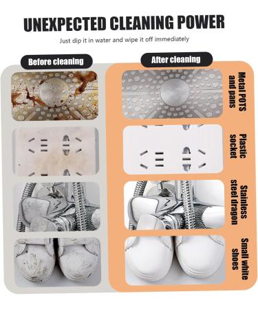 Sponges for Cleaning 100Pcs Eraser Sponges for Cleaning Cuttable Foam Sponge Cleaning Sponges Thick and Long Lasting White Sponges Multi-Functional Eraser Sponges - Buy Online on SooperMarket.com