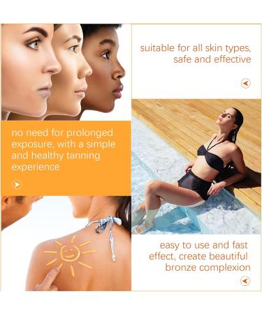 Premium Sunbed Tanning Accelerator Gel - Fast & Intensive Tan | Self Tanner Oil | 50g (Pack of 1) - Buy Online on SooperMarket.com
