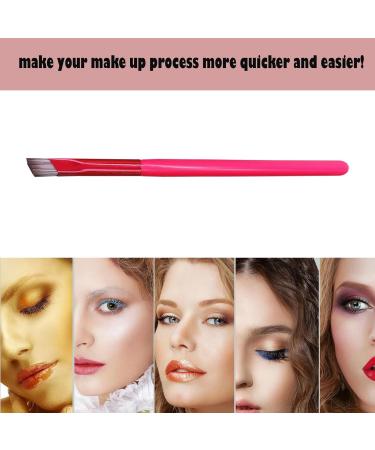 Angled Brow Brush - Precision Eyebrow Brush for Perfect Application & Blending of Brow Powders | International Shipping Available - Buy Online on SooperMarket.com