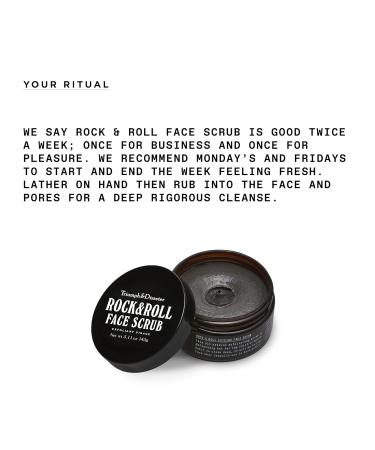 Triumph & Disaster Rock & Roll Facial Peeling - Volcanic Ash & Green Clay - Natural Blackhead Remover - Nourishing Facial Treatment 145g - Buy Online on SooperMarket.com